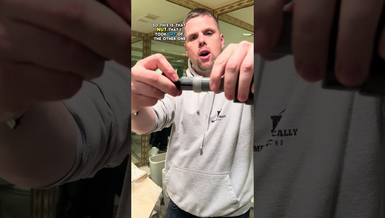 The easiest way to fix a running toilet #handyman #plumbing #diy