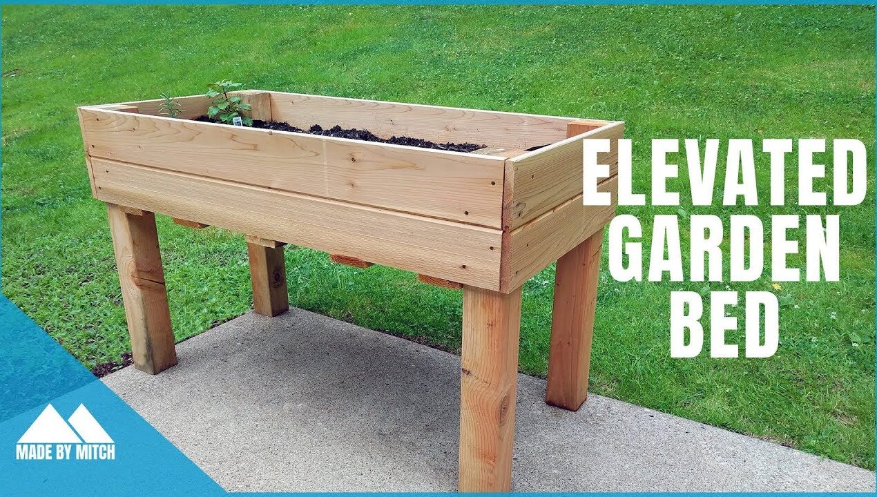 DIY Elevated Garden Bed