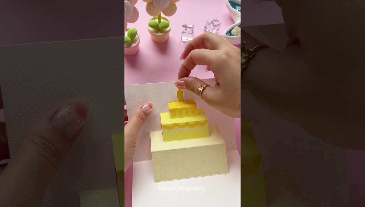 DIY Happy Birthday Card Idea 🎂
