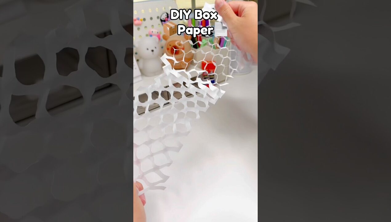 📦DIY Box Paper📄!? #papercrafts #cutecrafts #diycrafts #diy #crafts