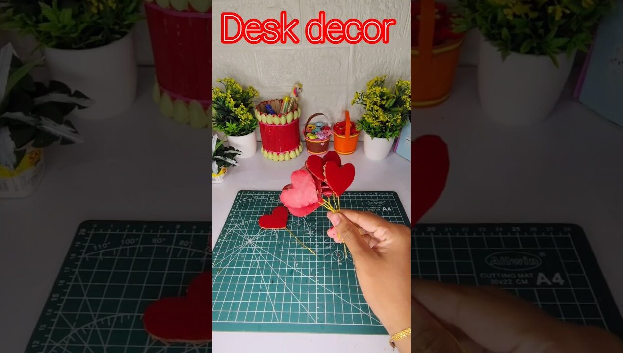 diy cardboard desk decor ideas #diy #craft #ideas #shorts