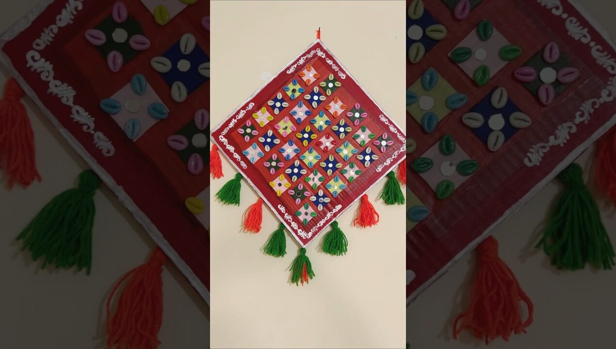 Beautiful Hanging Craft Ideas #shorts #shortsfeed #craft #pratibhashandmade