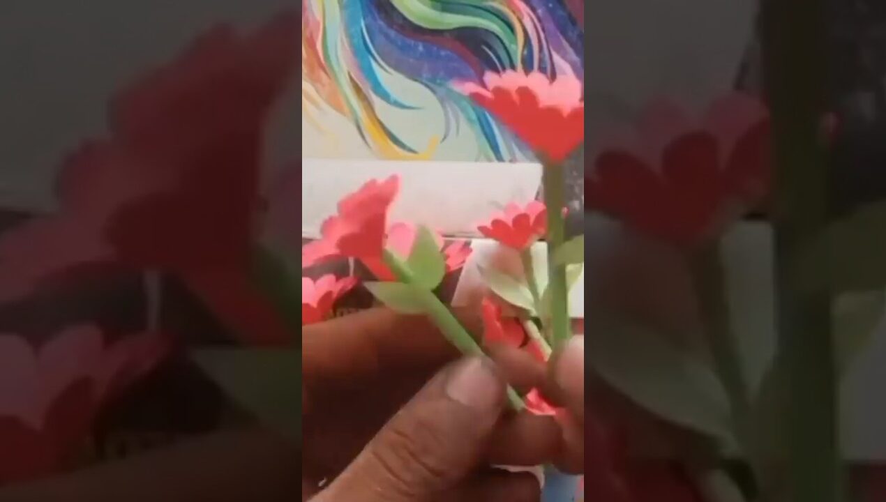 #diy #craft #paper #homemadepapercraft #diy #ideas paper flowers