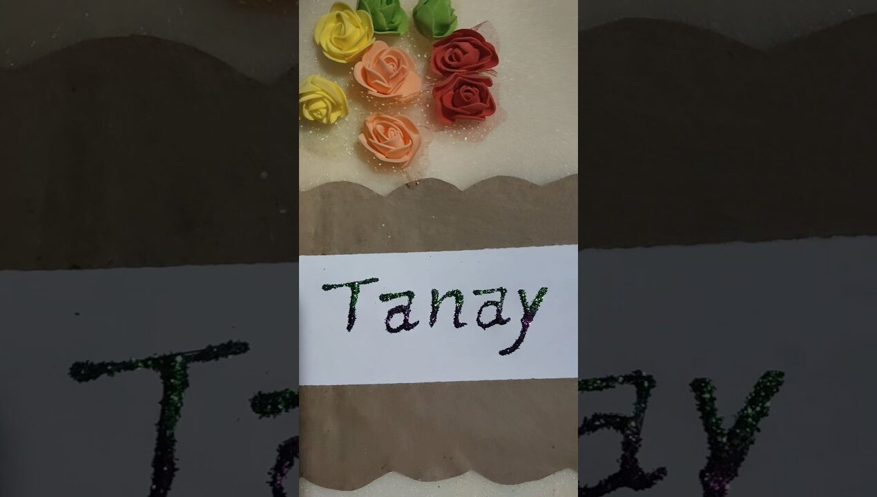 Tanay Naam Kaise Likhe 🎨|#comment#shorts#ytshorts#ytviral#drawing#nameart#nameartvideos