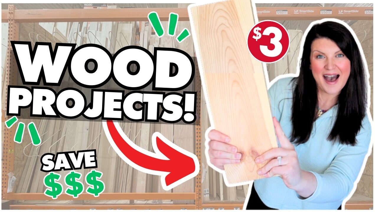 7 Beginner Wood DIY Projects You NEED To Try This Weekend (Shelves, Storage, Outdoor Decor, & More!)