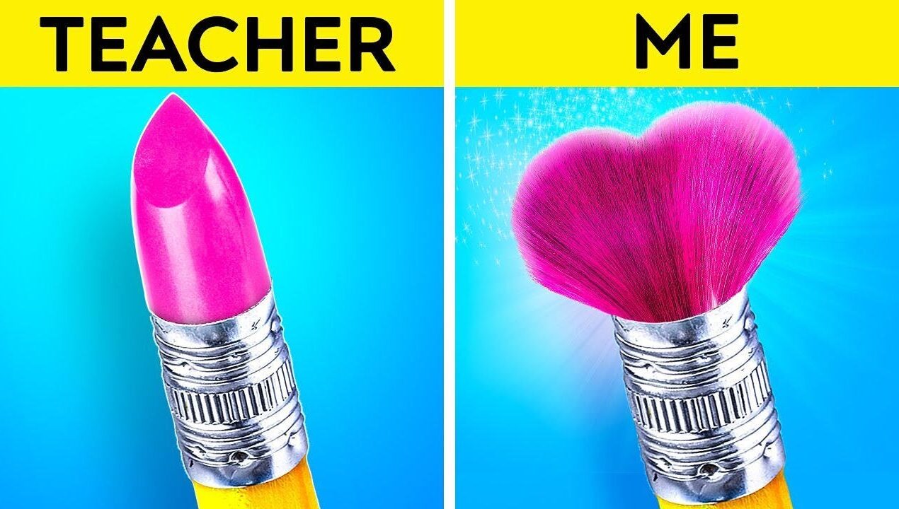 COOL CARDBOARD CRAFTS IDEAS || Fun Rainbow Hacks 🎉🌈 And Creative DIY Tricks by 123 GO SCHOOL