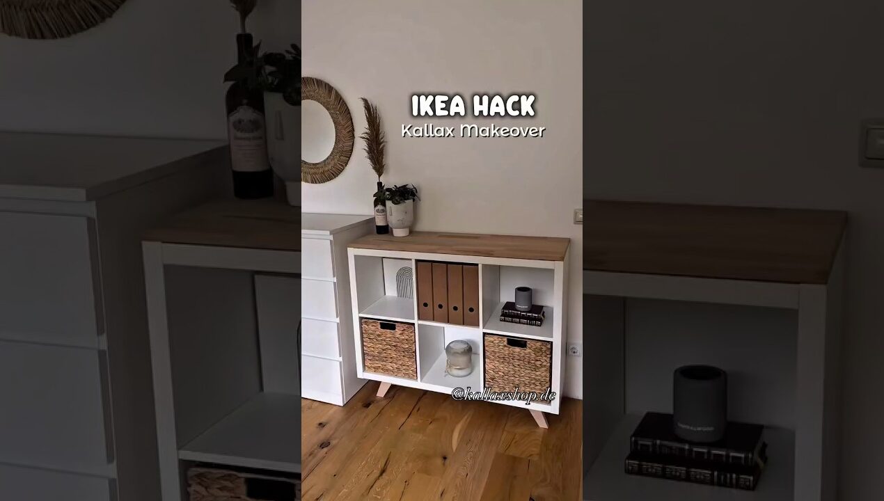 Ikea Hack🖤 ig:kallaxshop.de #ikea #ikeahack #ikeadiy #diy #homedecor #home #homehacks #reklam