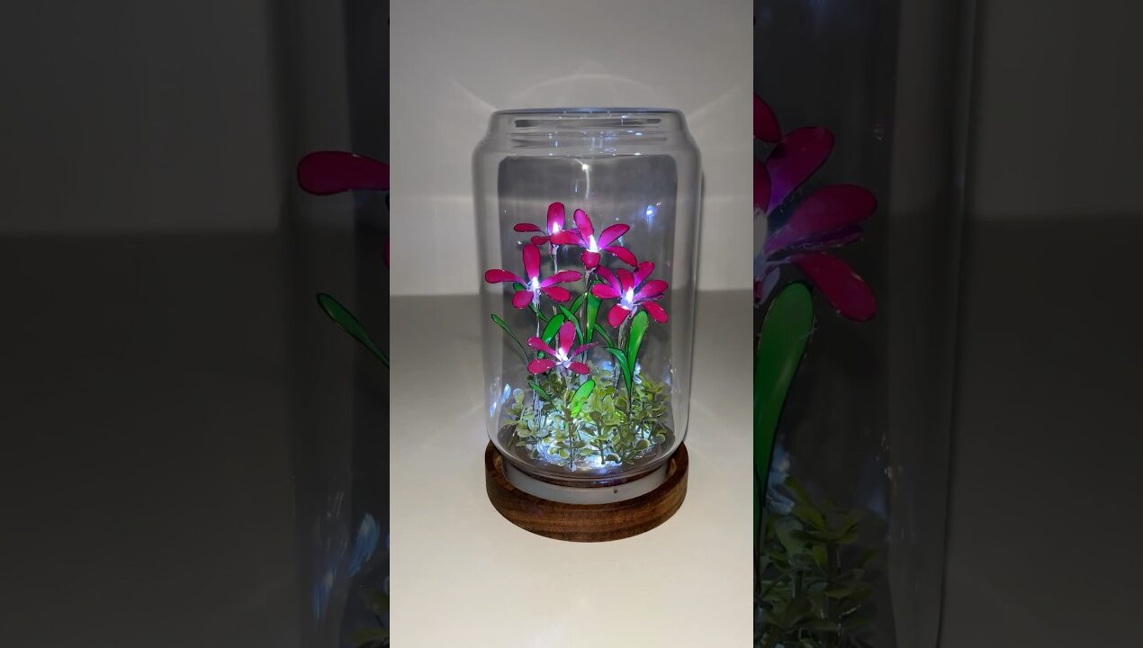 THIS IS JUST A JAR😳..WHY DIDN’T I KNOW ABOUT THIS BEFORE?!✨#diy #homemade #ideas #creative