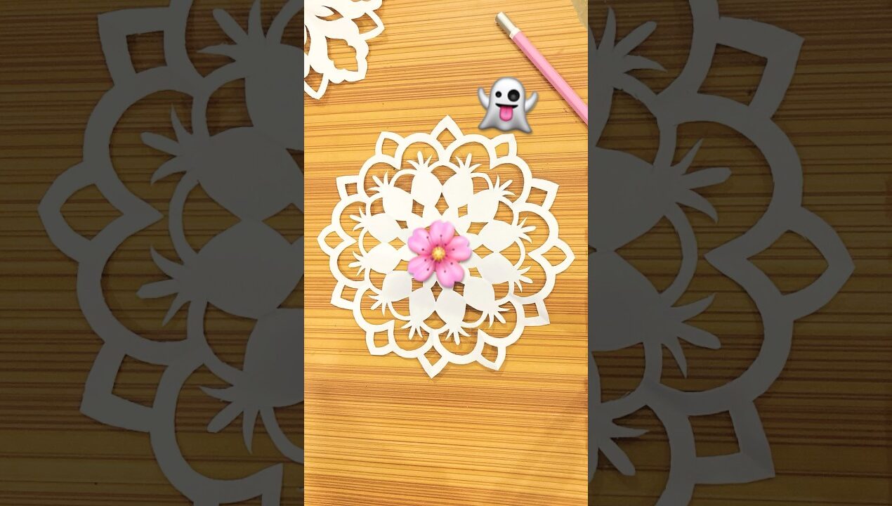 Beautiful Paper Flower Ideas #artist #papercutting #craft #papercraft #shortvideos #diy #art #shorts