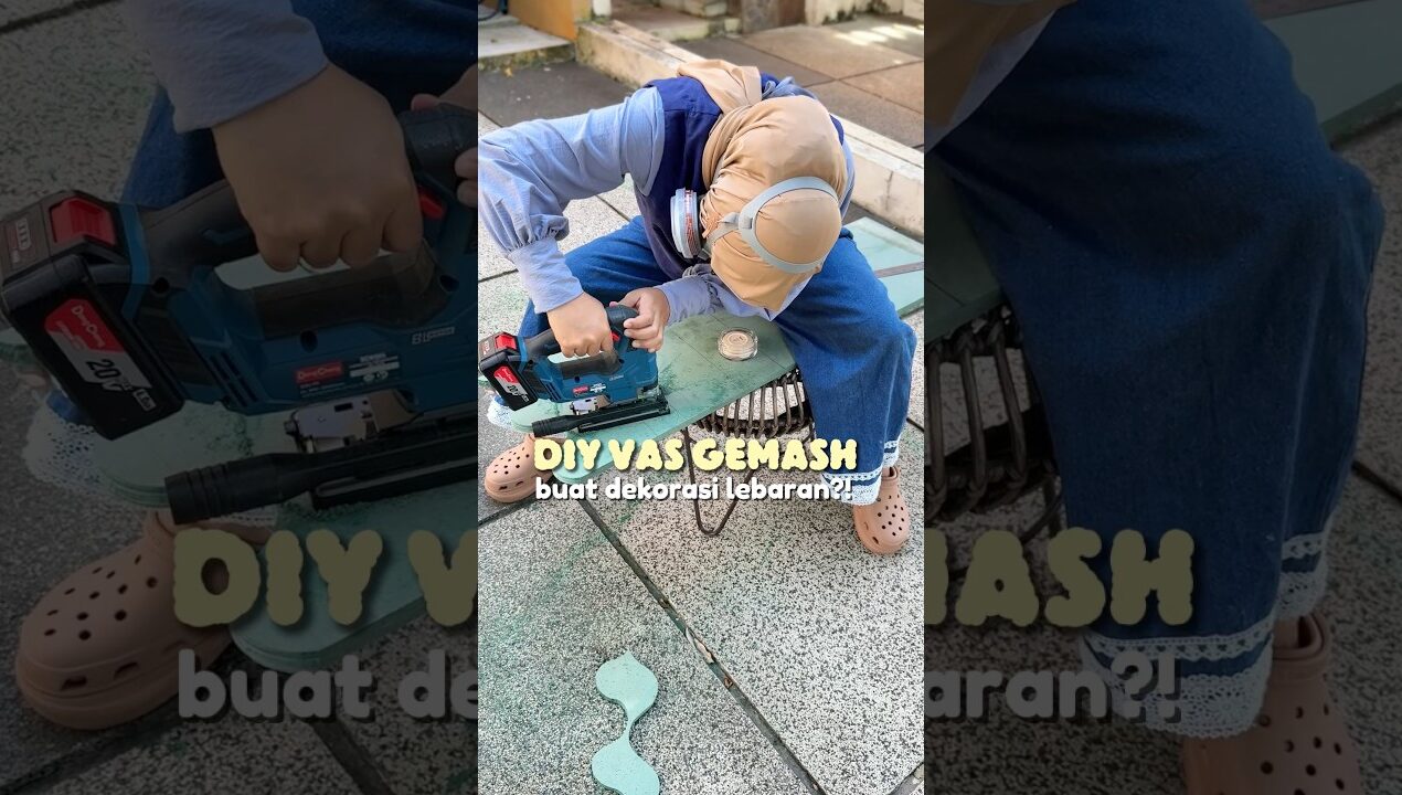 DIY VAS GEMASH buat dekorasi lebaran ✨🌙 polosan aja atau dipainting nih? #ramadanwithyoutube