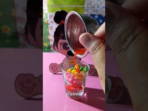 Bikinin Takjil Es Campur buat Paper bayi avatar🍨 #shorts#youtubeshorts#diy #ainilii#ramadan