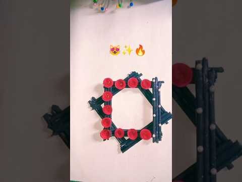 paper wall hanging craft✂️  Easy paper flower Wall hanging wall decoration #craftideas #diy