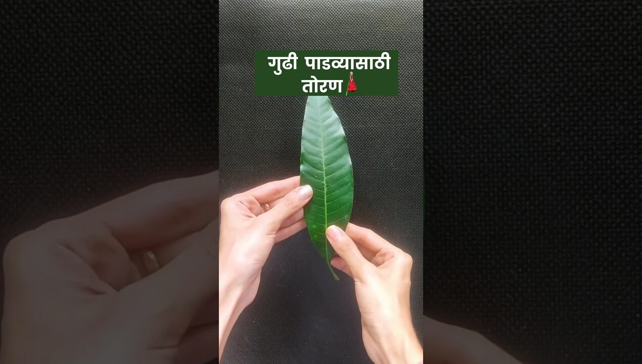 Gudi padwa toran / Gudi padva special / Gudi Padwa decoration #diy #gudipadwa #festivaldecoration