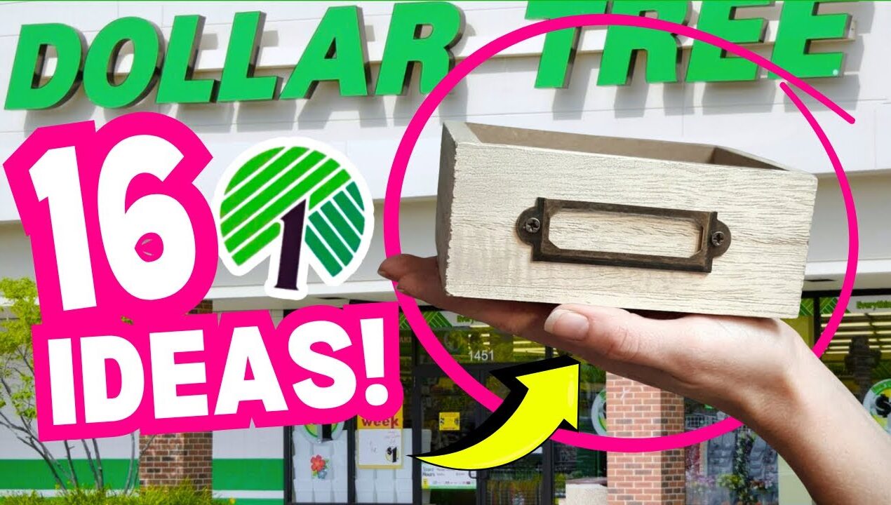 Everybody will want to make these! Dollar Tree Wood Box DIY Hacks