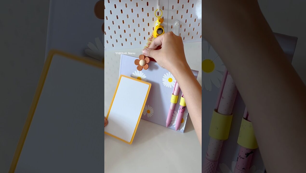 DIY bảng kẹp ghi chú để bàn #diy #short #youtubeshorts #viral