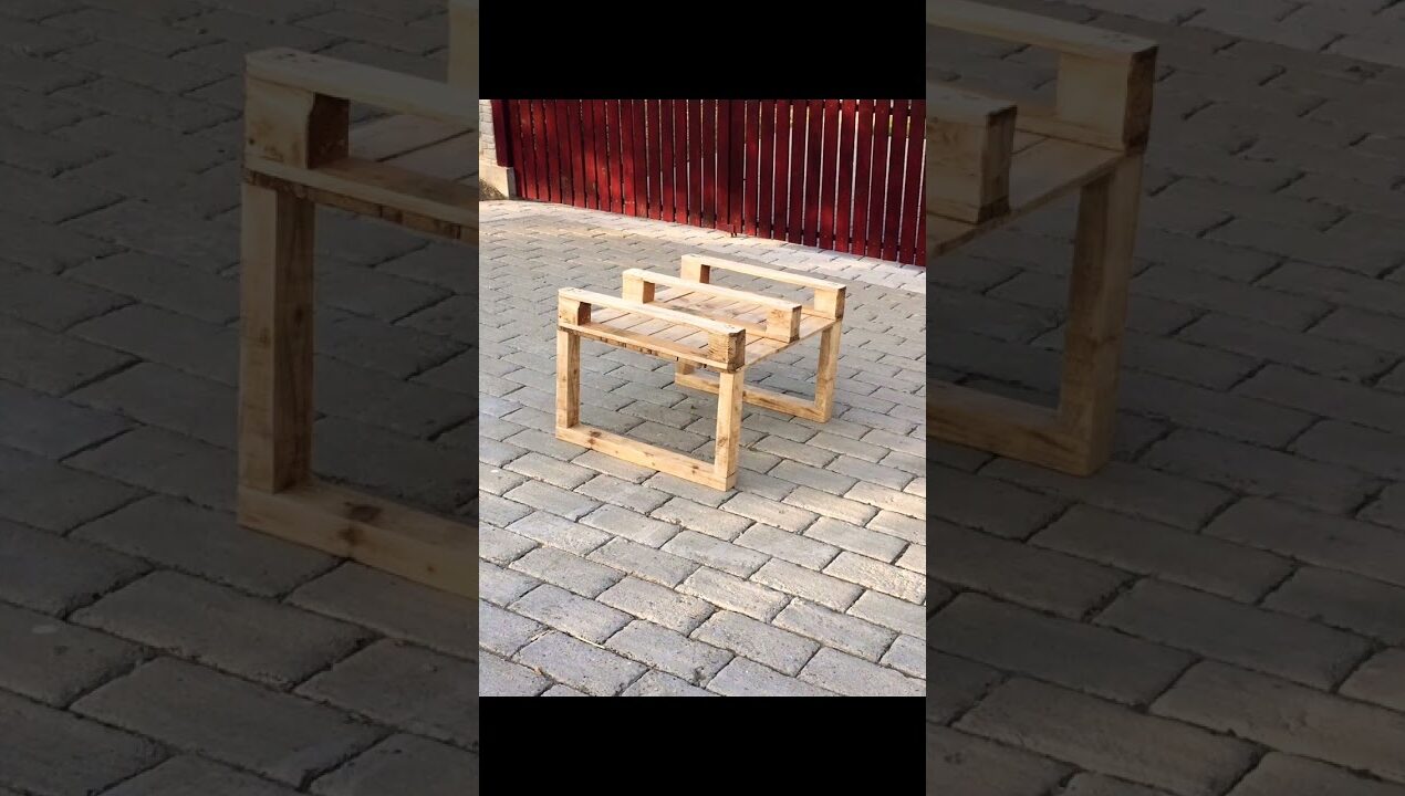 #Unique DIY Pallet Table Idea🤩🤩