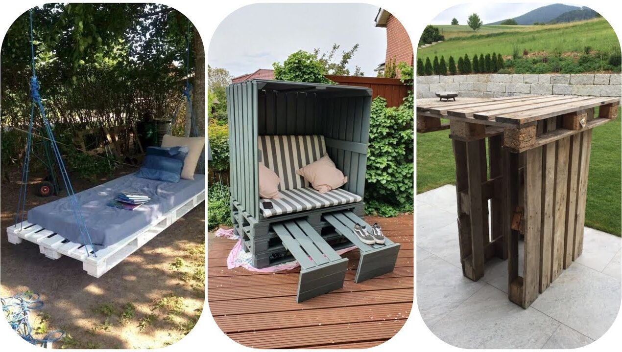 Pallet Projects Outdoor ideas | Backyard Projects with Pallets | Make Garden Furniture from Pallet