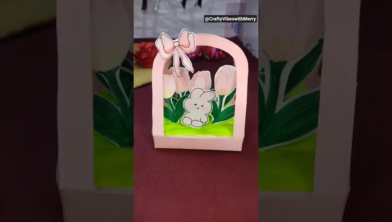 DIY easy craft ideas #shorts #viralshorts #tulip #teady #handmadegift #ytshorts #diy #diybasket