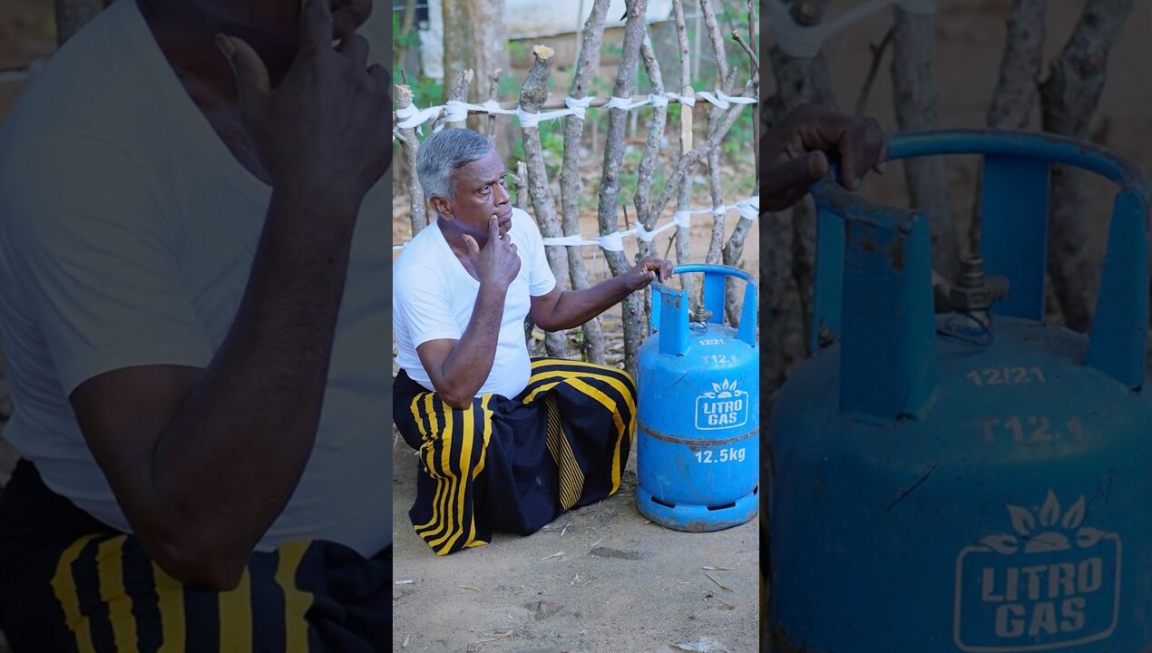No gas ? DIY Brick stove 😱❤️ #how #lifehack #stove #outdoorcooking
