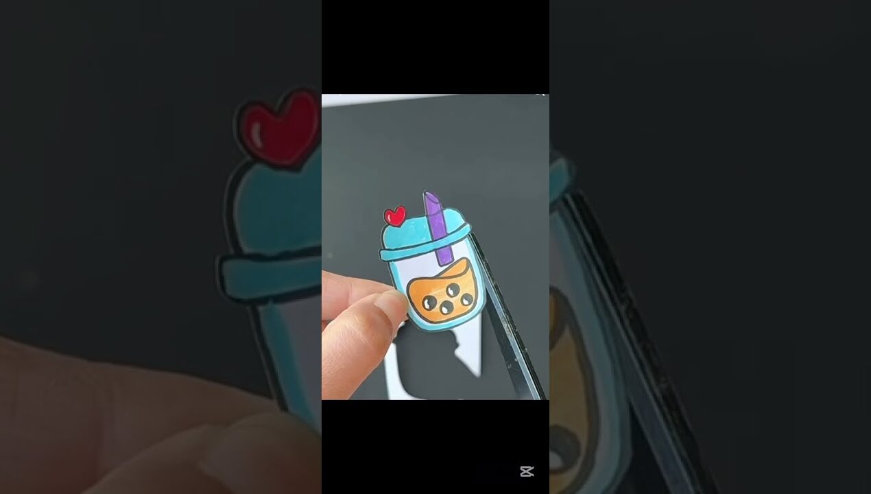 Super cute transparent stickers #diy #smartartandcrafts #smartartandcrafts #diyideas #trending #art