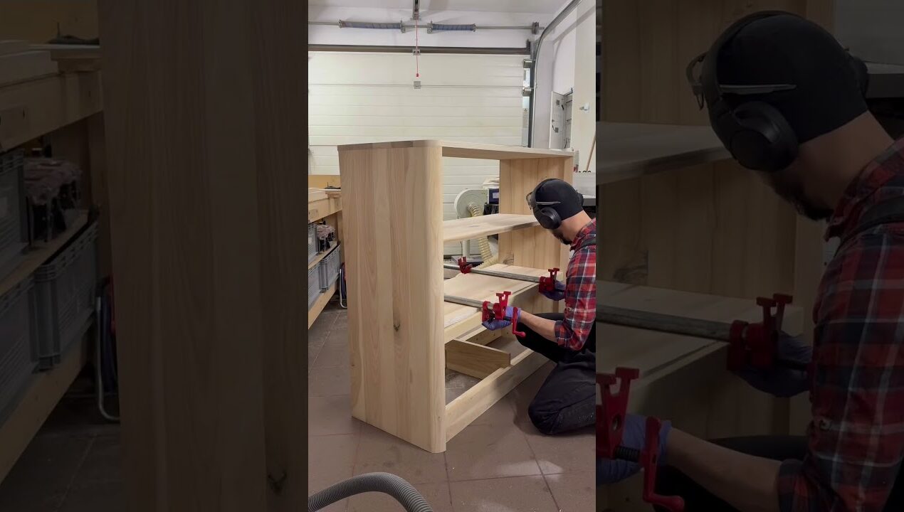 Jesionowa komoda #diy #woodworking #stolarstwo