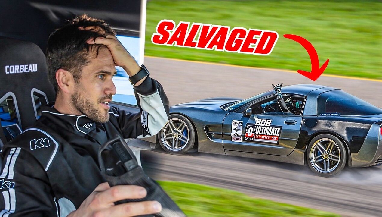 From Salvage to Savage – I Tried to DIY a Corvette to Compete with the Best