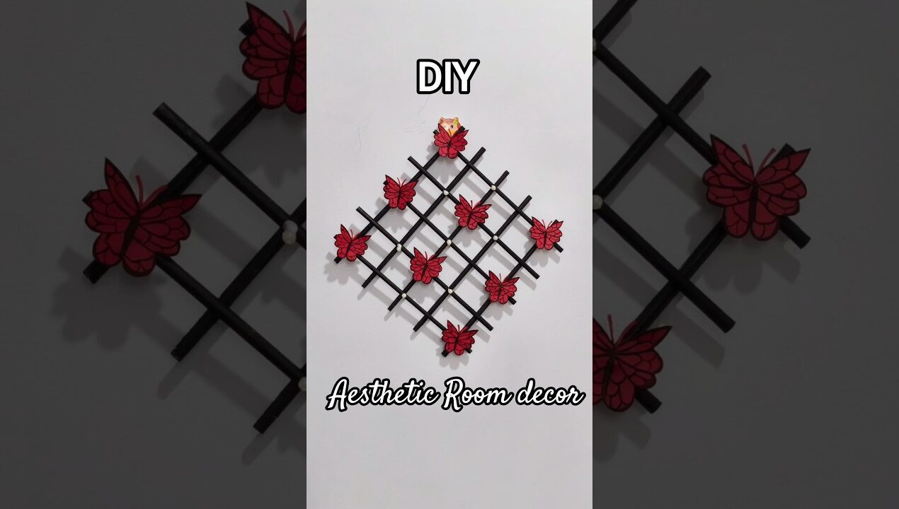 DIY Room Decor | Aesthetic Wall Decor Ideas | Crafterjyoti |