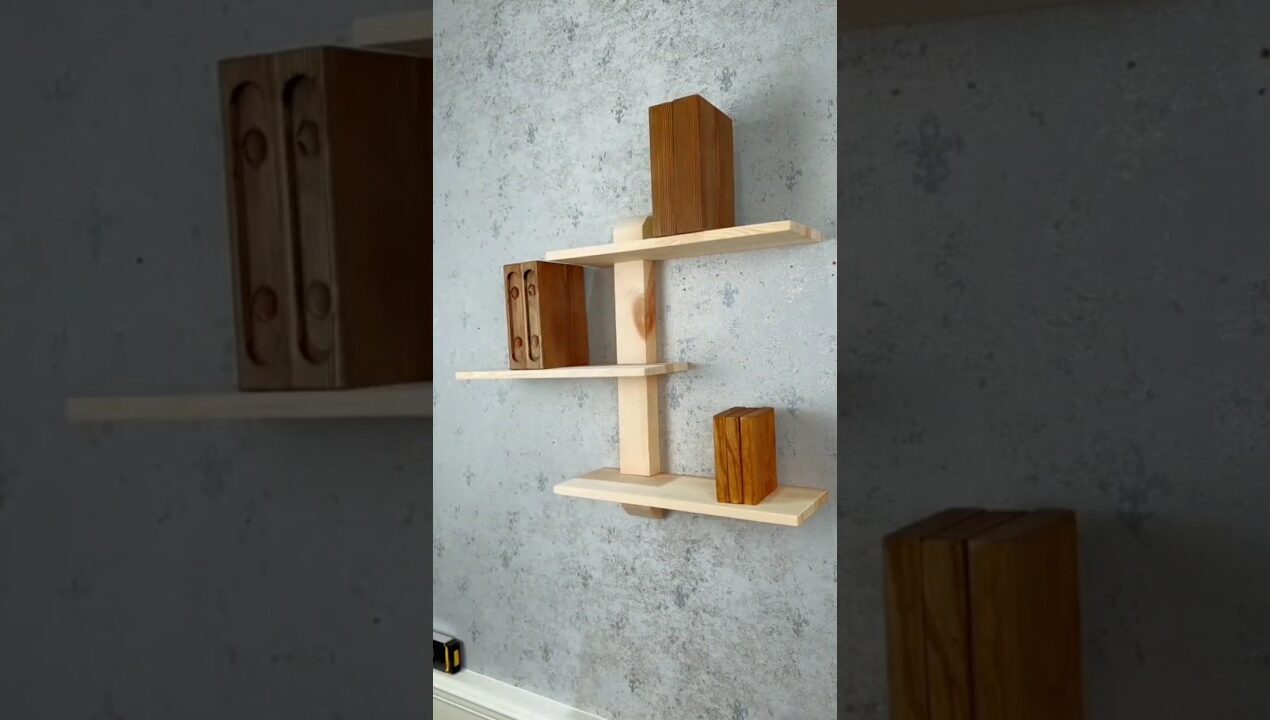 wood shelves || homedecor. [ shelvesdesign ] || diy wood floating shelf ||  shelves ideas