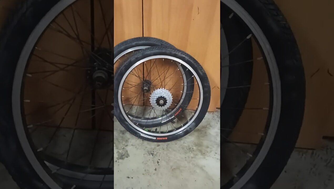 Carrera Abyss Kids bike Part3 – wheels and tyres #mtb #kidsbike #diy #cycling #bikelife #sports