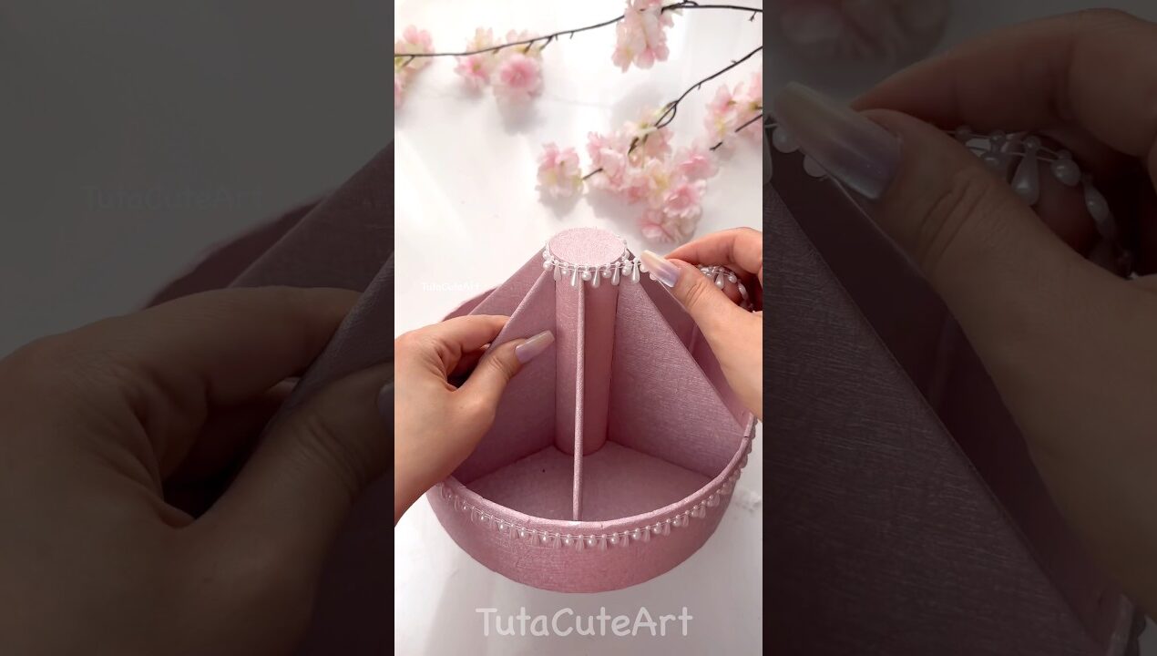 DIY Elegant Rotating Organizer ✨