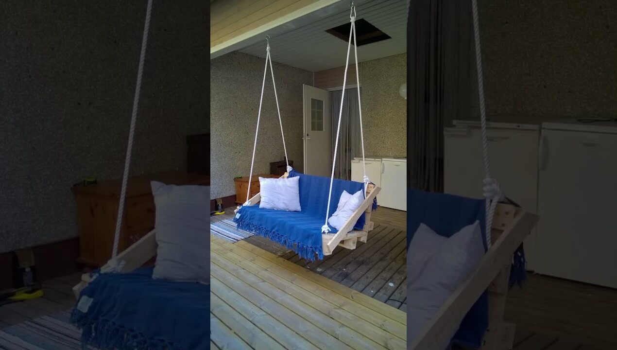 MAGICAL SWING FROM PALLETS #shorts