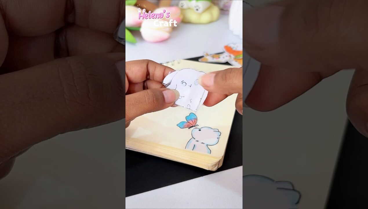 🤩 cute stickers #diy #shorts #craft #helenascraft #diyideas