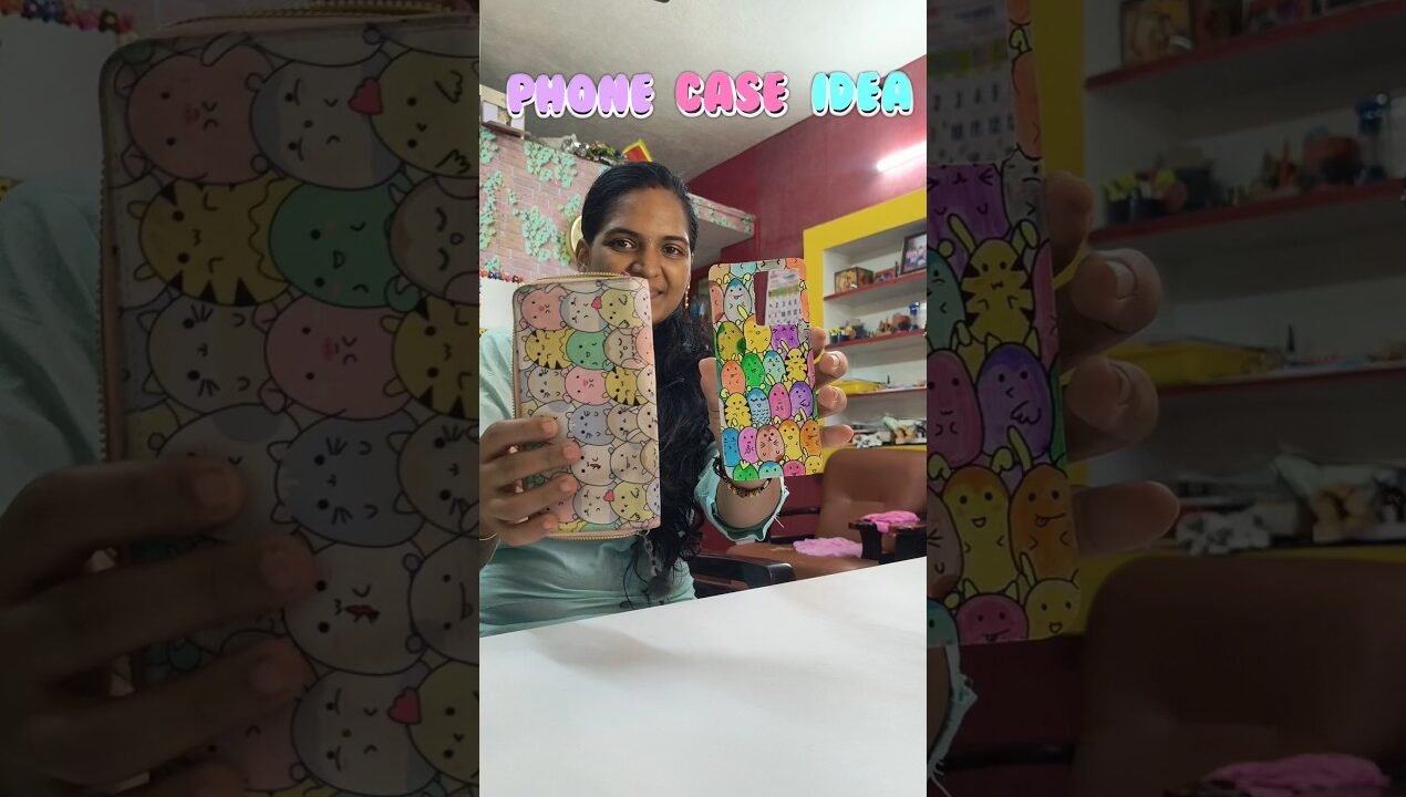 Diy phone case painting idea#diy #phonecase @mombeautyarts @tarunimagal1994