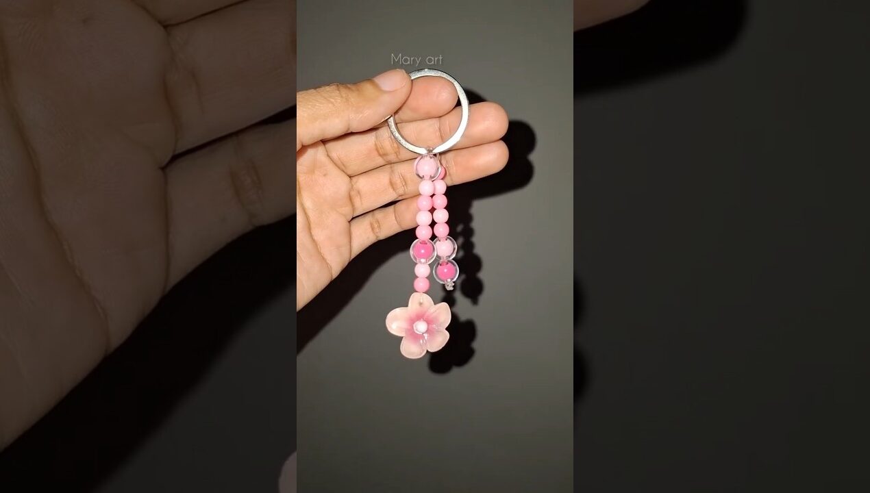 Idea de cómo hacer un llavero #diy #ideas #craft #cute