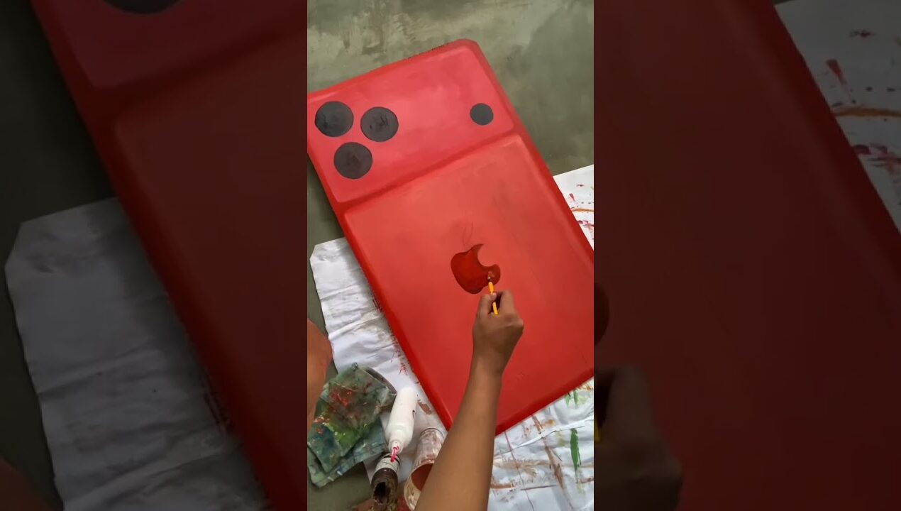 BIKIN IPHONE 17 PRO MAX TERBESAR DI DUNIA | 2 #art #diy #iphone17promax #challenge