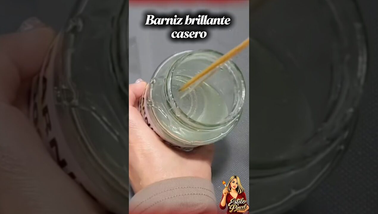 Como hacer BARNIZ Casero #diy #parati #manualidades