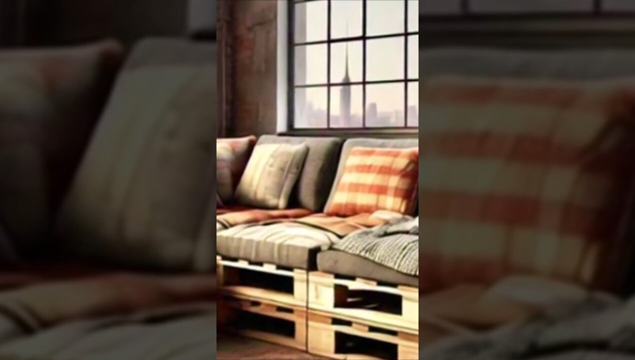 Ideias Incríveis com Pallets e Caixotes que Vão Transformar Sua Casa! #pallets