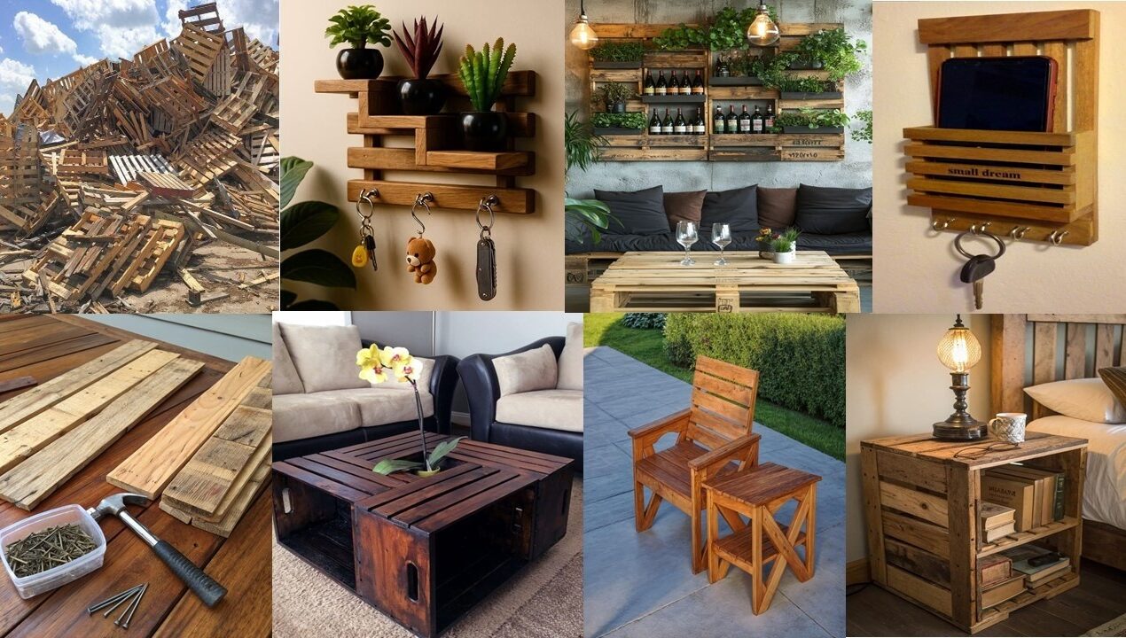 Turn Free Pallets Into $100 Bills (5 Proven DIY Projects Ideas)!