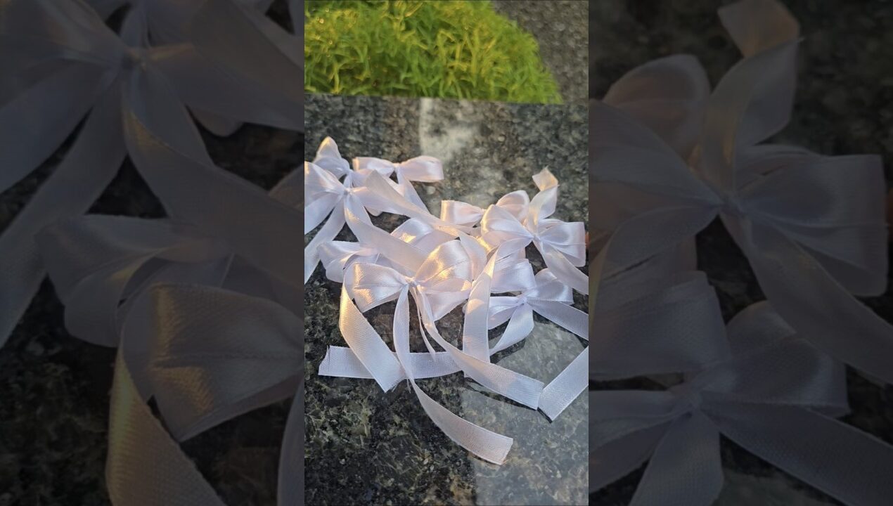 Bow🎀🎀#craft #bow #shortvideo #handmade #simple #ideas
