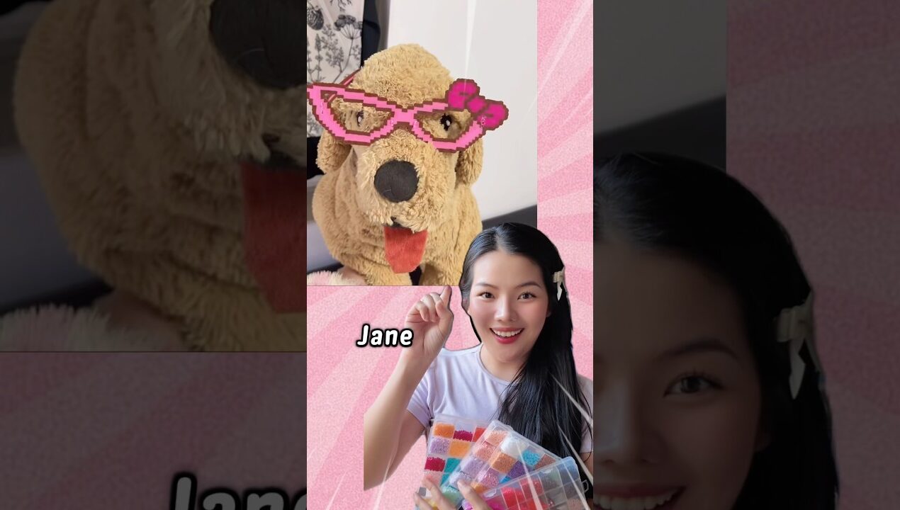Ngày 2 Chơi HẠT NHỰA ỦI🎀Làm Mắt Kính siêu Dễ Thương🤓🎀✨#janenguyen #diy