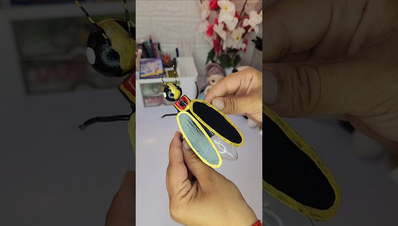 juganu banaa Diya😱✨️ #diy #diykeychain #diy #craft #moniartanddiy #juganu  #Fireflies