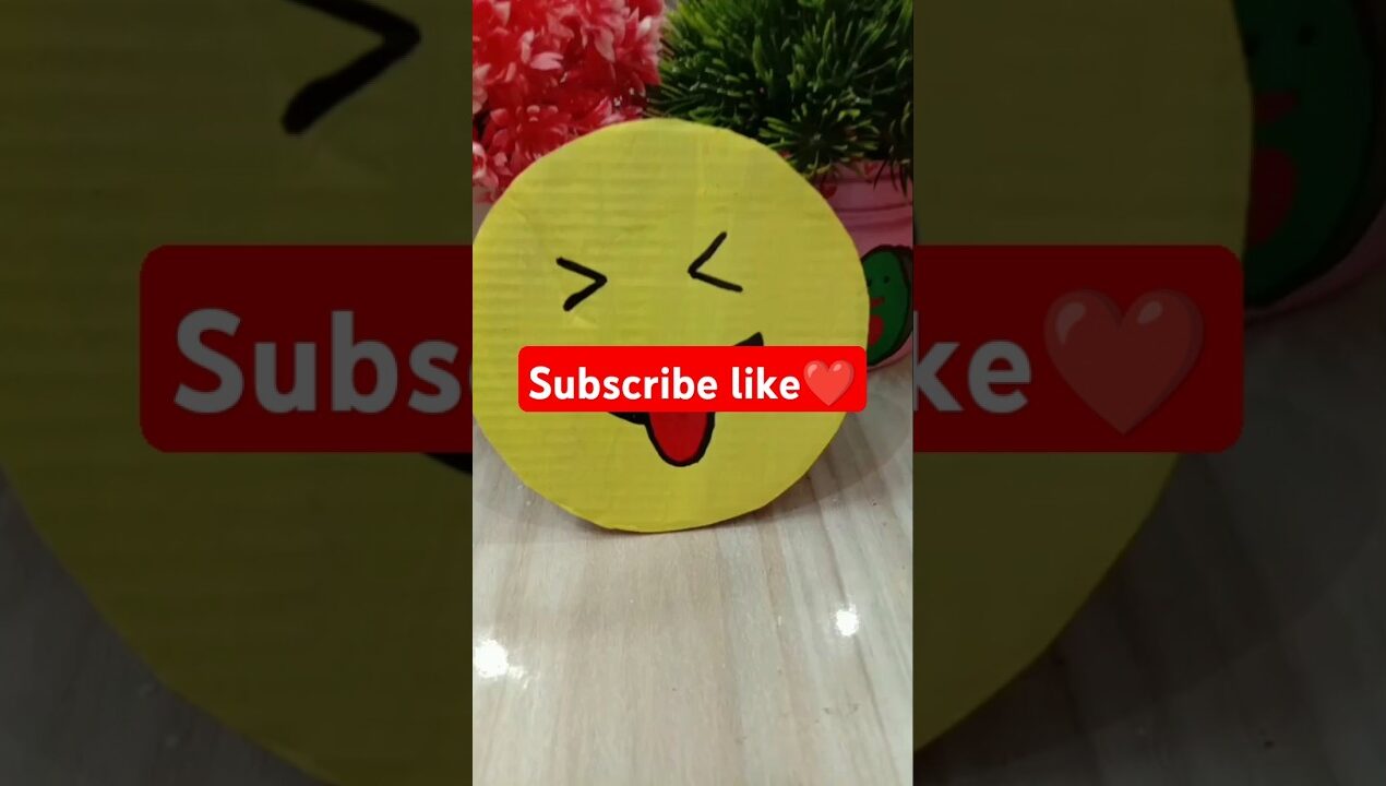 Emoji painting 😝 #viralvideo #diy #trending #trend #viralshort #share #subscribe #like #shorts