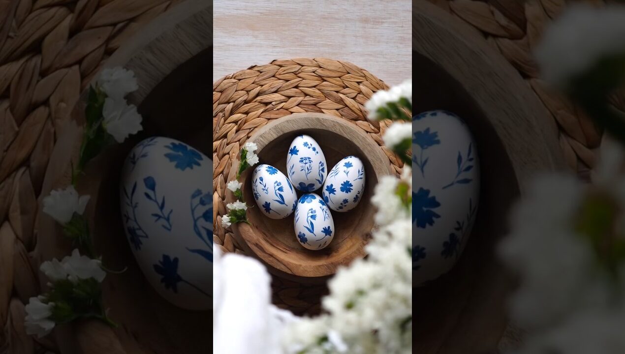No Mold? No Problem! DIY Ceramic Easter Eggs Hack 🥚🔥