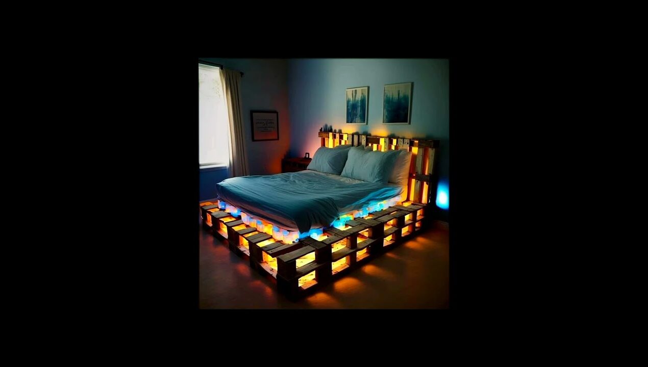 Unique Style Pallet Bed Designs Most Latest Ideas // Full Video On Channel #bedroom #bedroomdecor