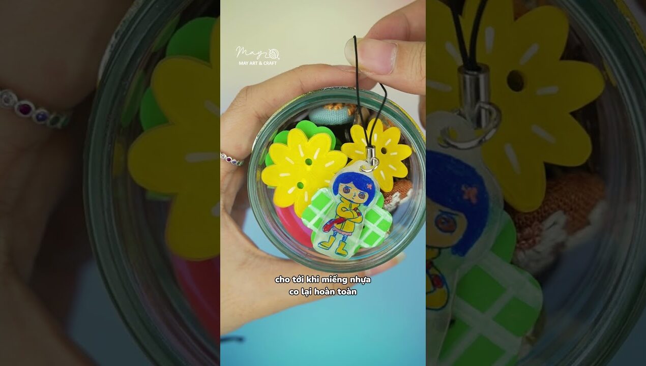 Nướng nhựa co nhiệt bằng lò nướng – DIY cùng Tiệm Tạp Hóa Nhà May