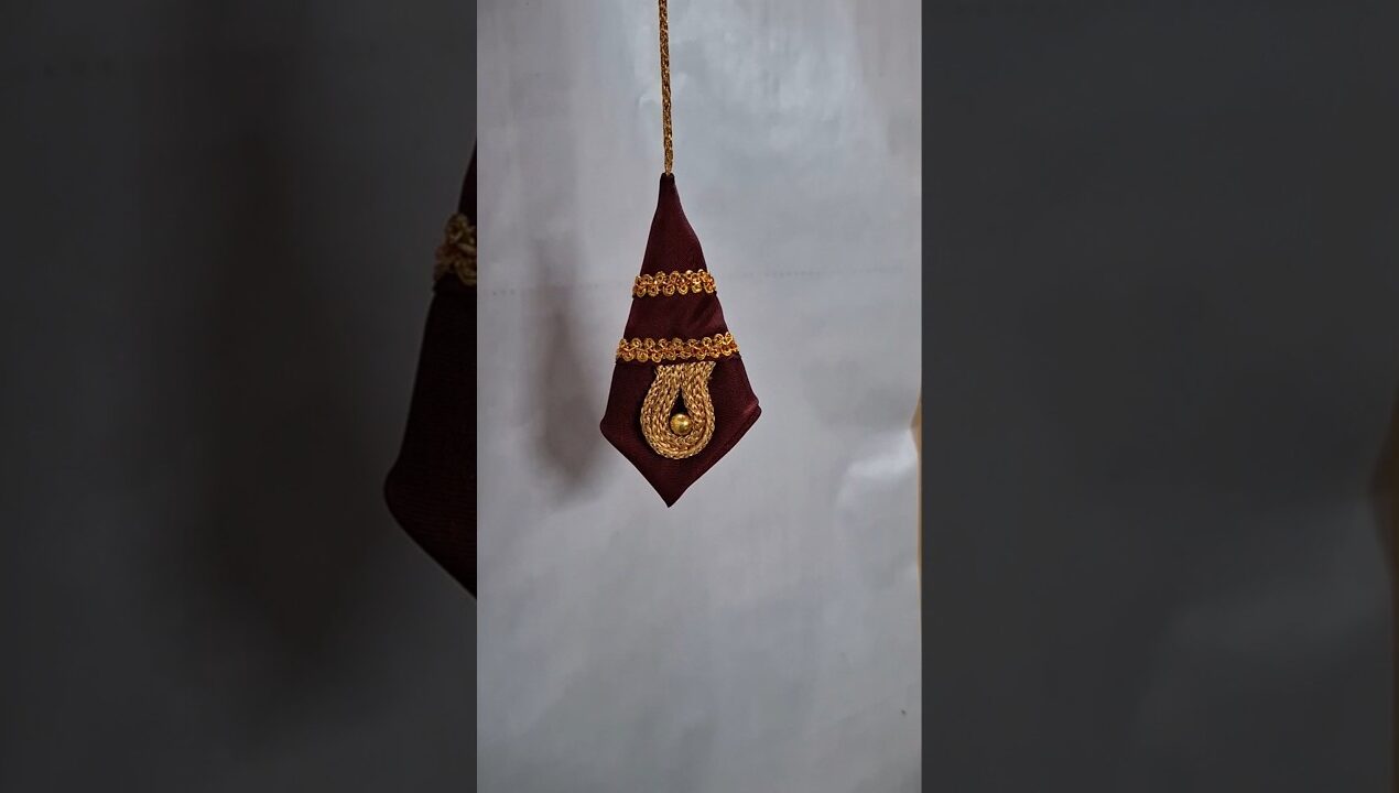 Diy fabric latkan making💥#shorts#diy #ytshorts