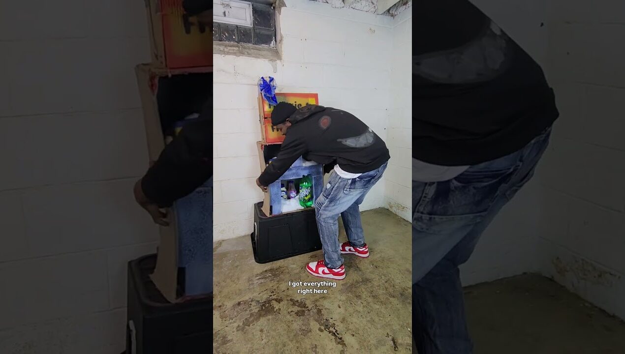 “How We Survived Hard Times (Homemade Fridge & Shower) 💀”#diy
