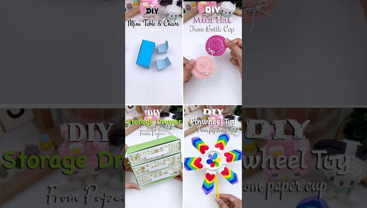 Easy paper crafts and cute gift ideas #diy #craft #gift #giftideas #art #artandcraft