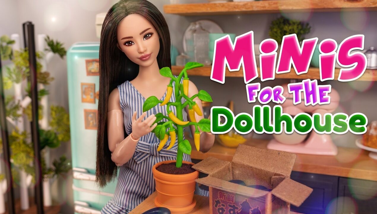 Minis For Barbie: DIY Garden From Recycled Capsule| Make It Mini Nature | Five Below Mini Veggies