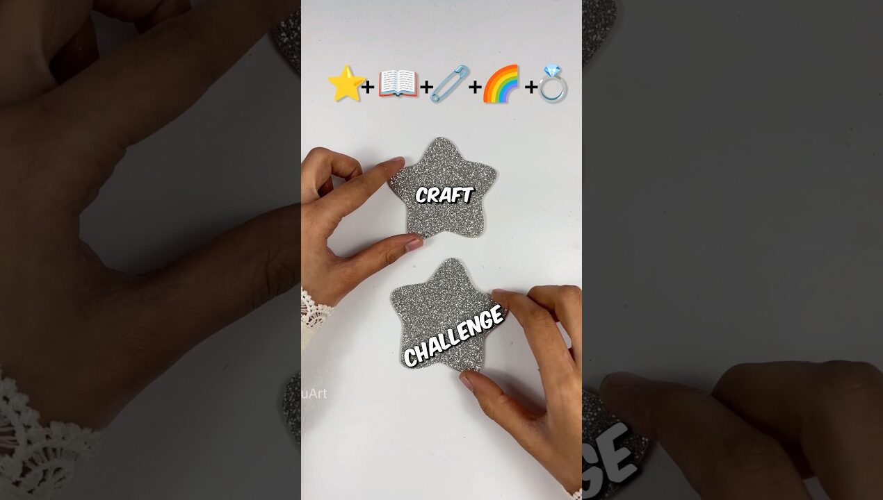 Craft with emoji Challenge ! #shorts #diy